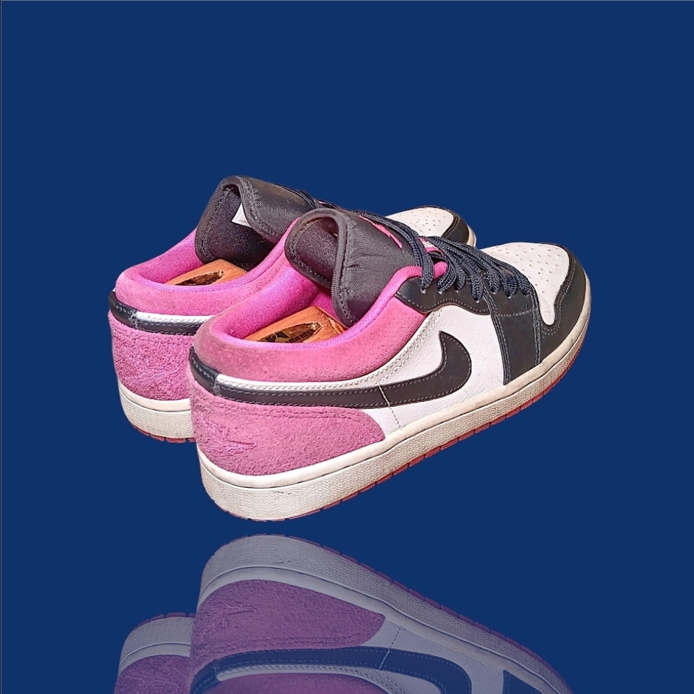 Nike Air Jordan 1 Low SE ‘Active Fuchsia’ (CK3022-005) – Men’s Size 8 GUC - Picture 5 of 12
